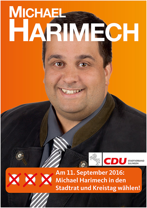 CDU Kreisverband Diepholz Sulingen Michael Harimech 2016